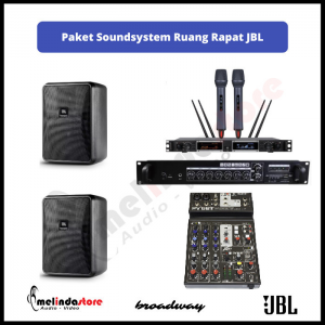 Paket Speaker Ruang Rapat Kap 20 -30 Orang - JBL